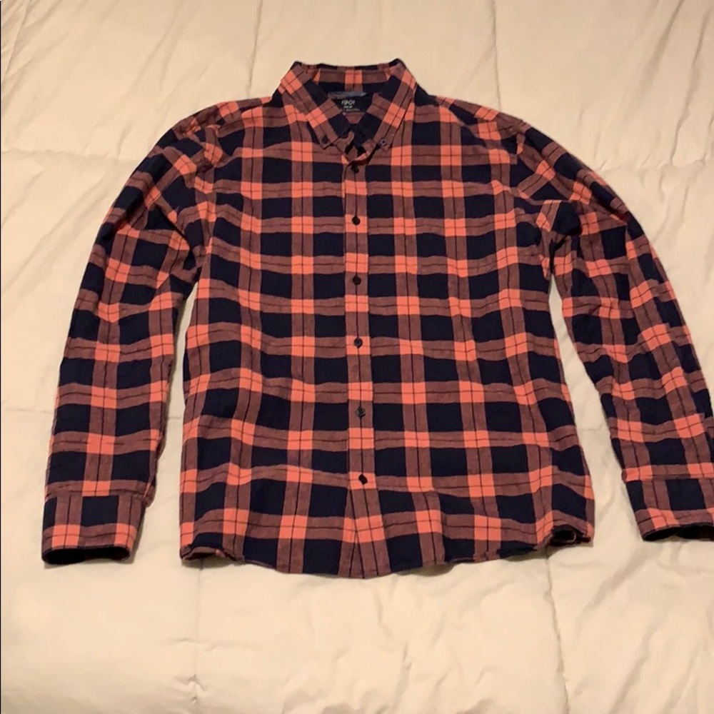 1901 plaid dress shirt